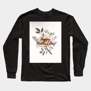 Mothers day bouquet design Long Sleeve T-Shirt